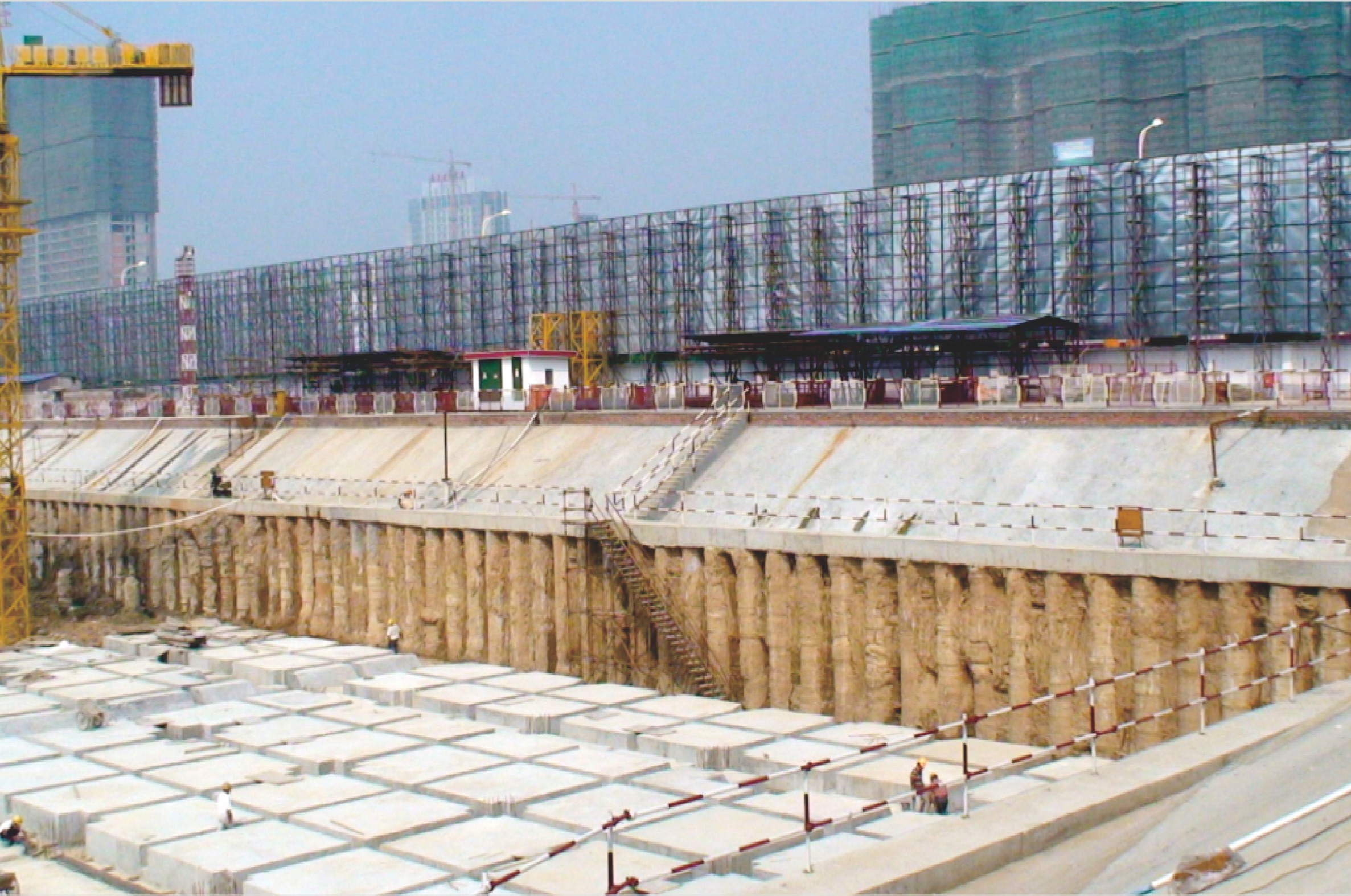 紫晶国际广场基坑支护工程